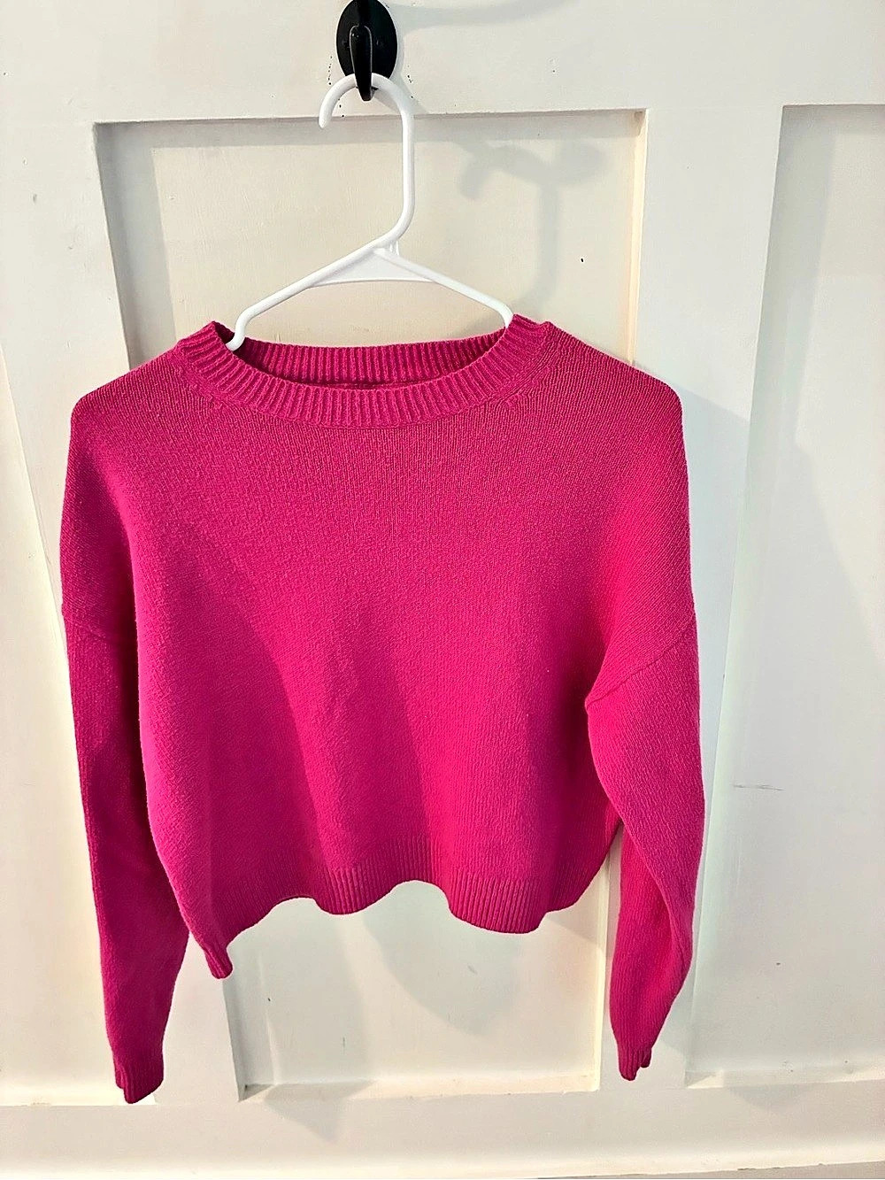 GAP Girls Pink Knit Sweater Size Medium Like New